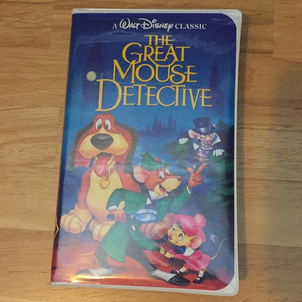 The Great Mouse Detective Classic VHS